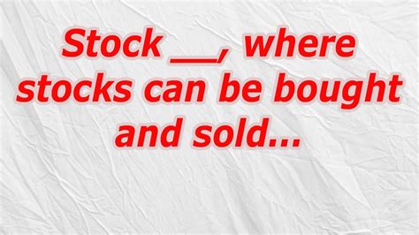 Codycross Electronic stock market exchange answers All levels.